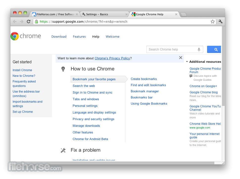 download latest version of google chrome browser for mac el capitan